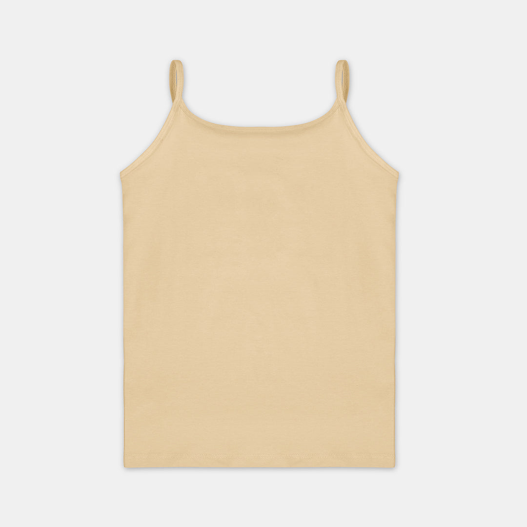 'Maya' Girl’s Camisole | In-built bra | 4 Packs