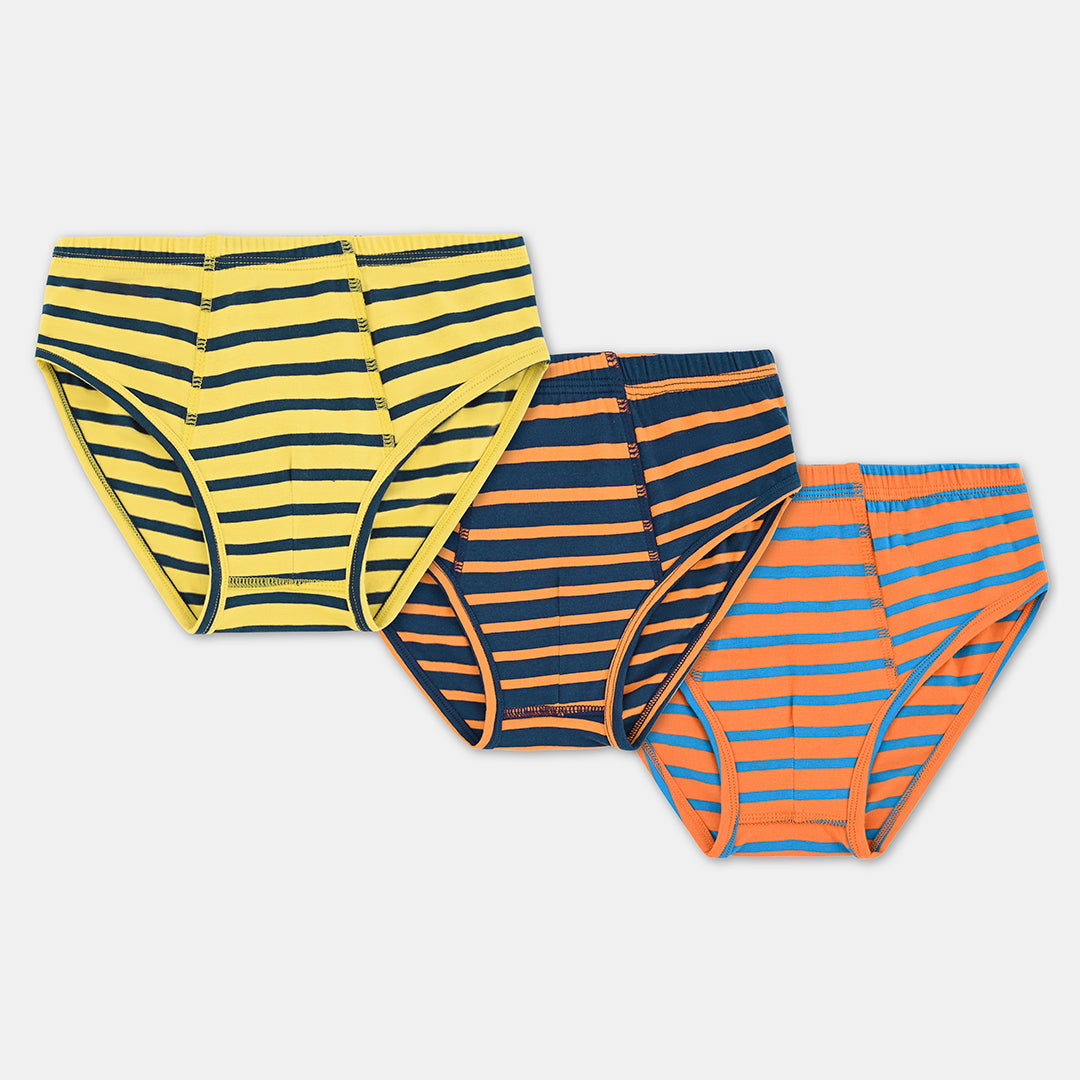 Boy's Cotton Briefs 3 Pack
