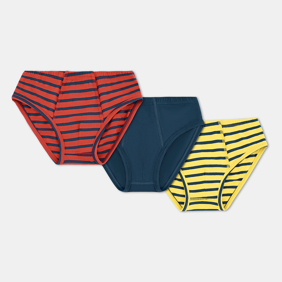 Boy's Cotton Briefs 3 Pack