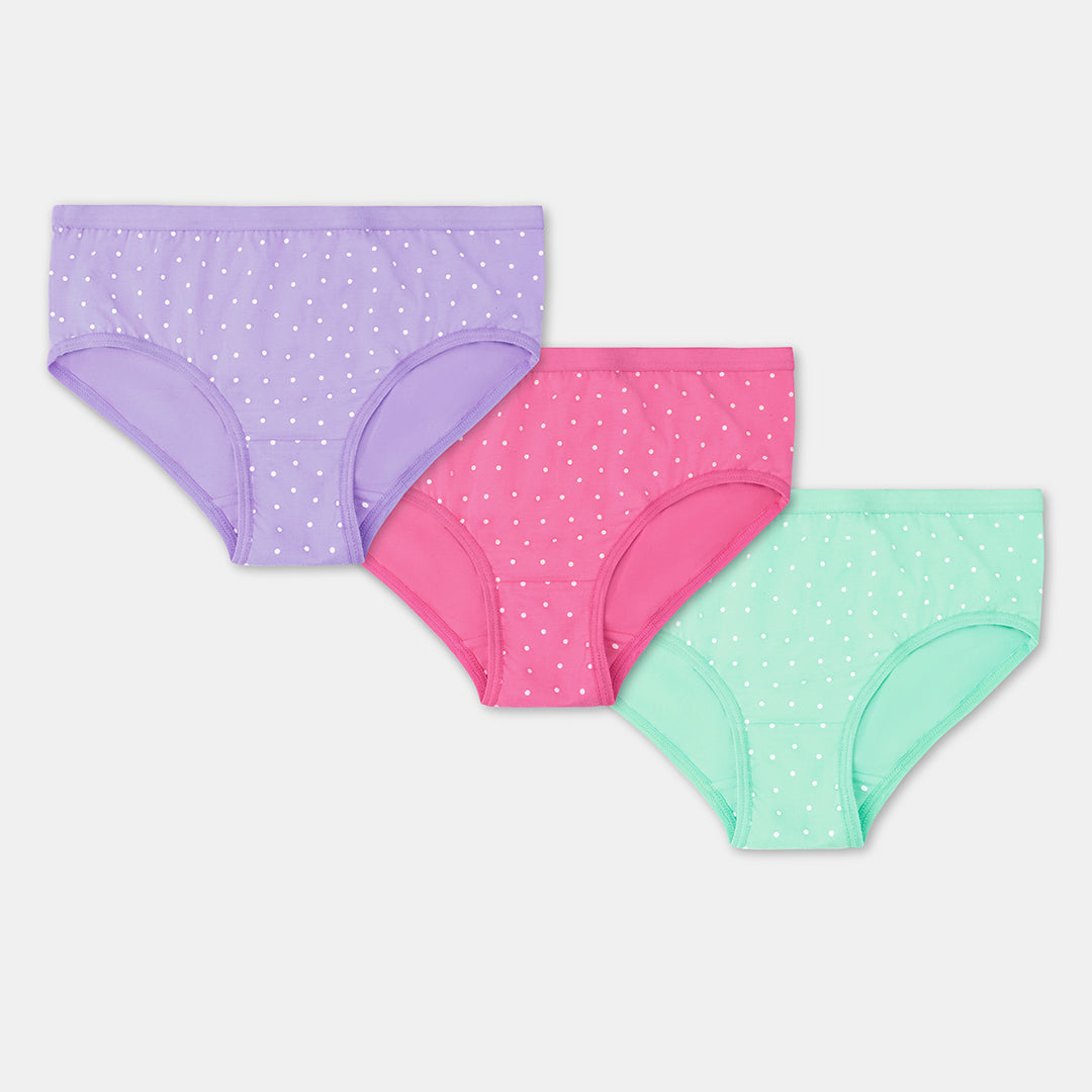Girl's Cotton Panties/ Briefs 3 Pack
