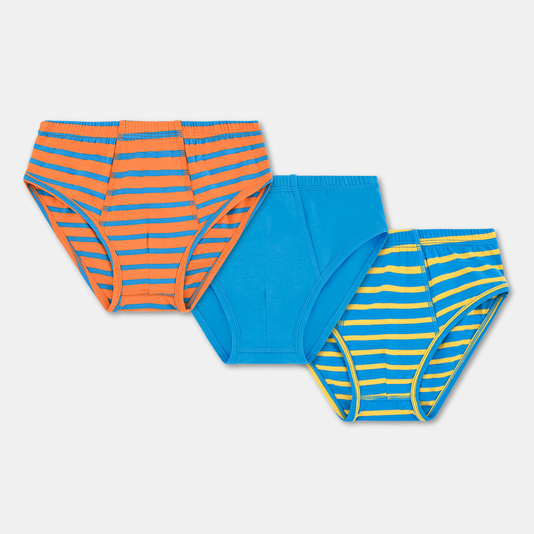 Boy's Cotton Briefs 3 Pack