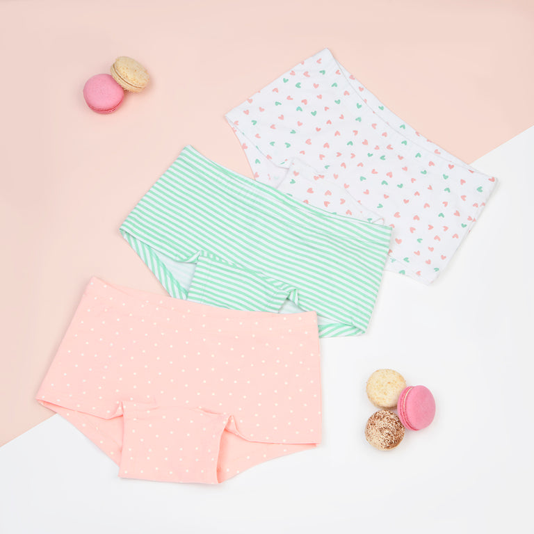 Pastel hearts