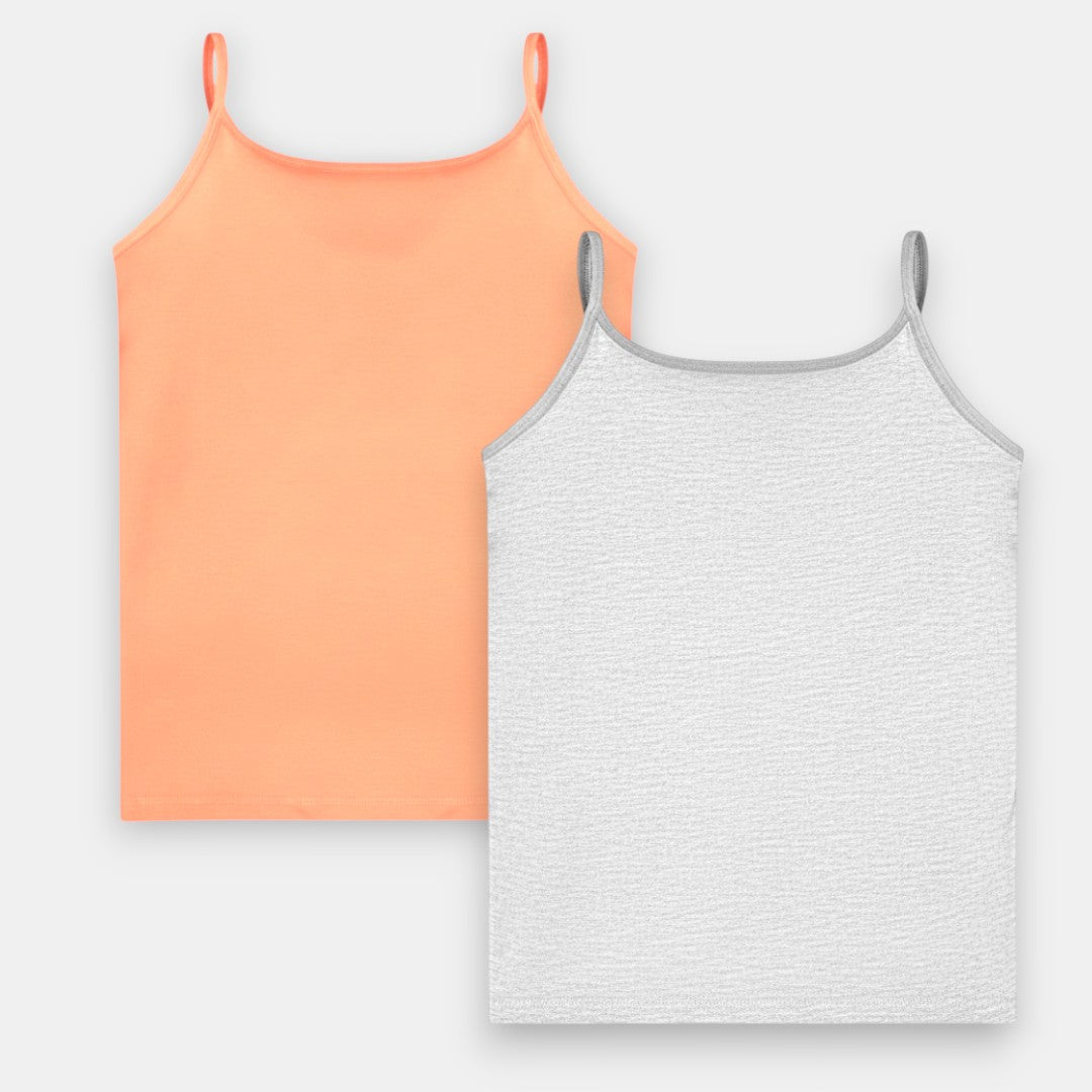 Pastel Orange / Grey