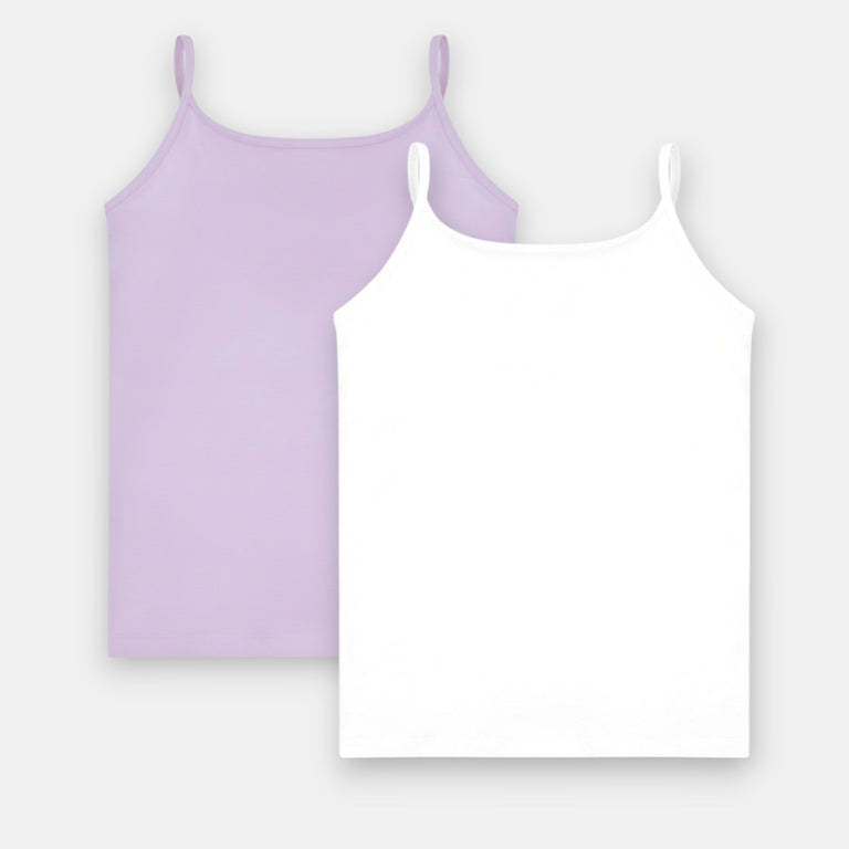 Purple / White