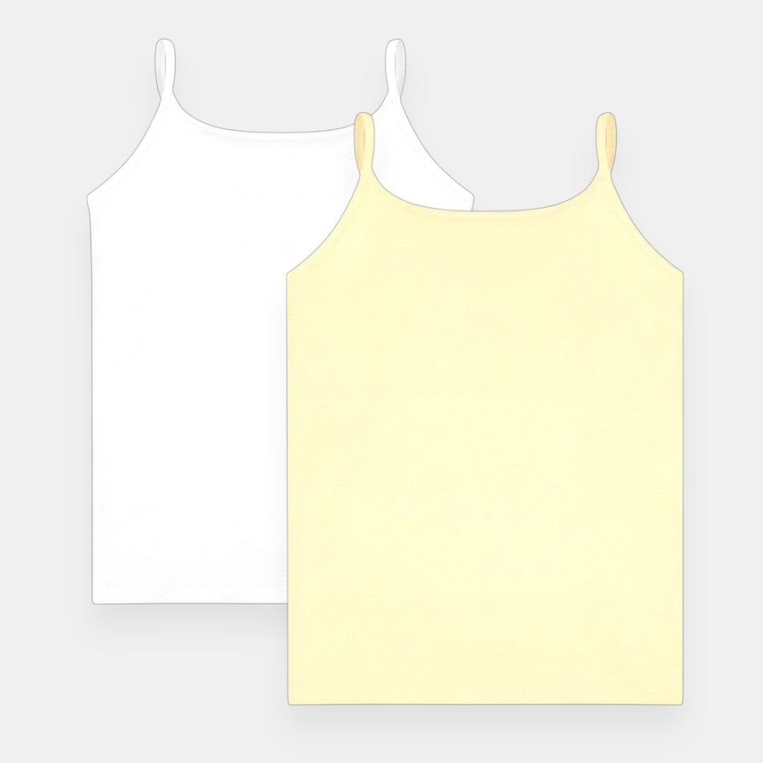 White / Butter Yellow
