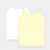 White / Butter Yellow